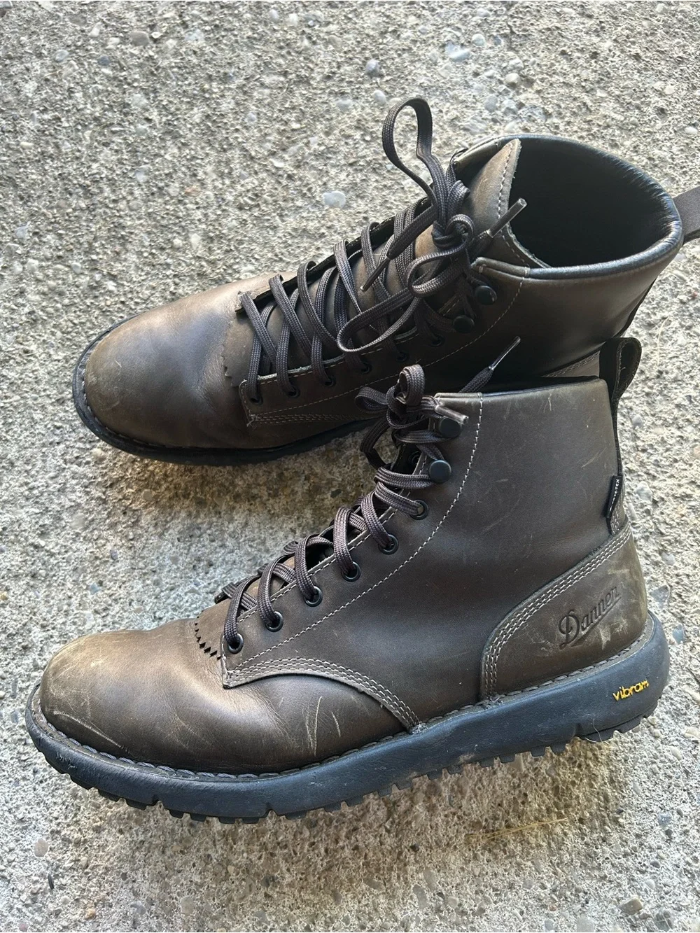 Danner Men's Brown Lace-Up Leather Boots Sz 11 - Picture 6 of 10
